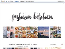 Tablet Screenshot of fashion-kitchen.com